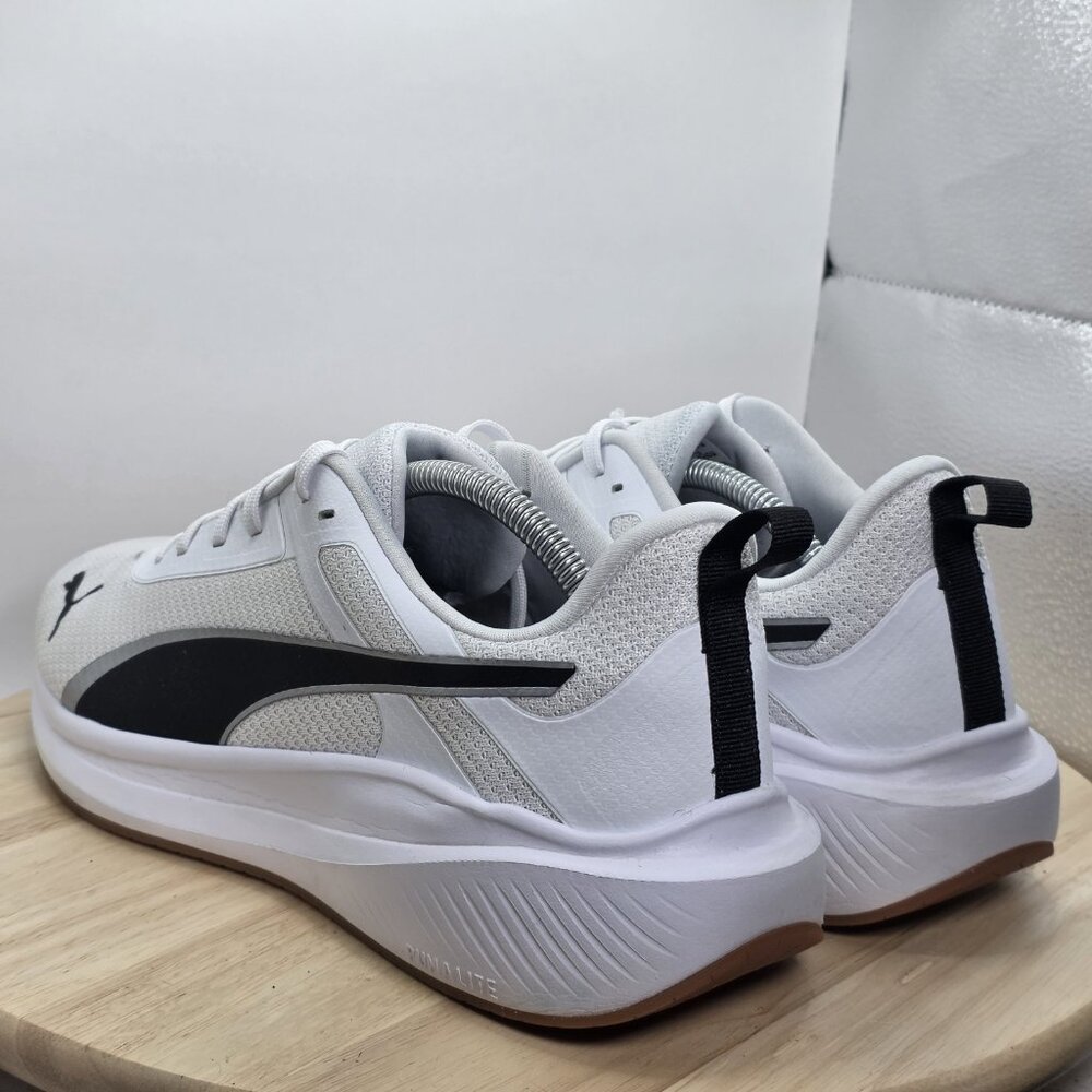 Mens Size 12 - Skyrocket Lite‎ Puma White-Puma Black-Puma Silver - Picture 7 of 9